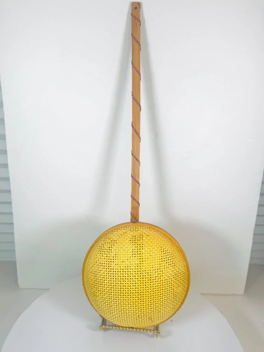 Vtg Handmade Bamboo Spoon 19